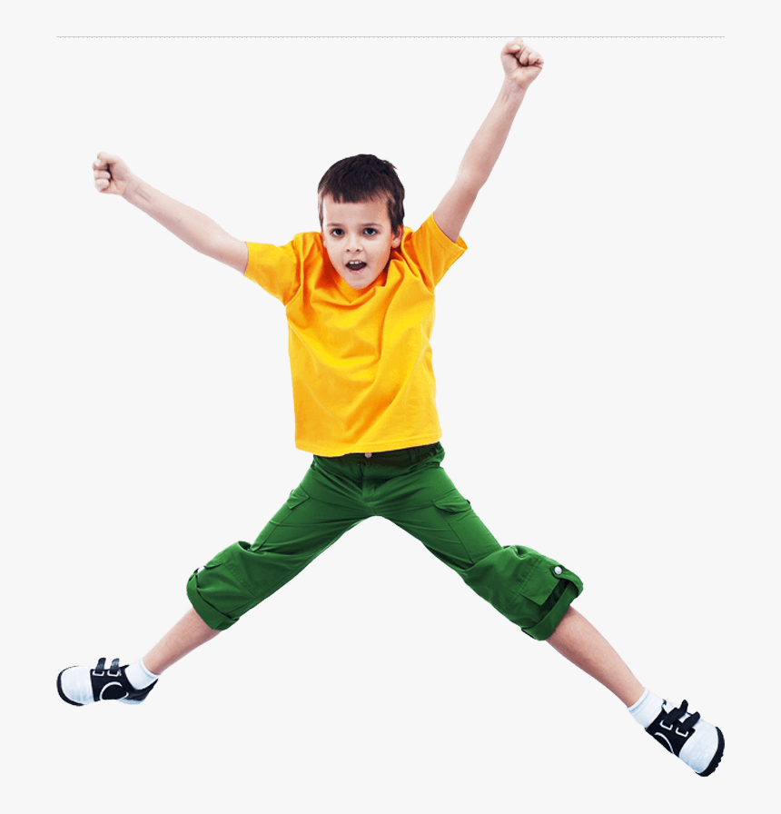 Boy Jumping Transparent Background, HD Png Download