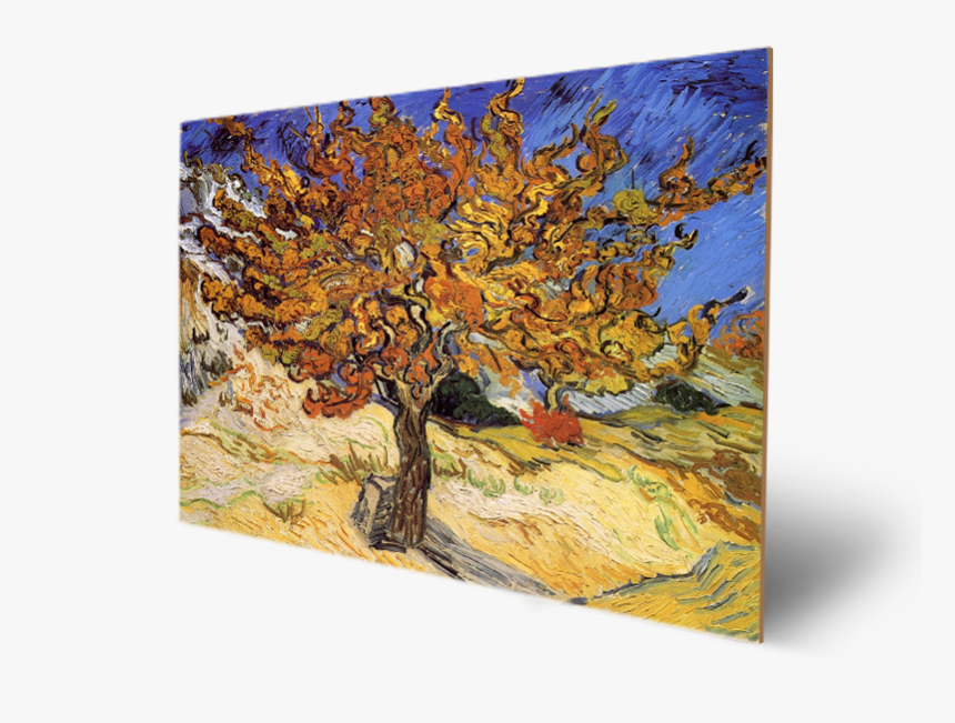 Vincent Van Gogh Mulberry Tree Painted, HD Png Download