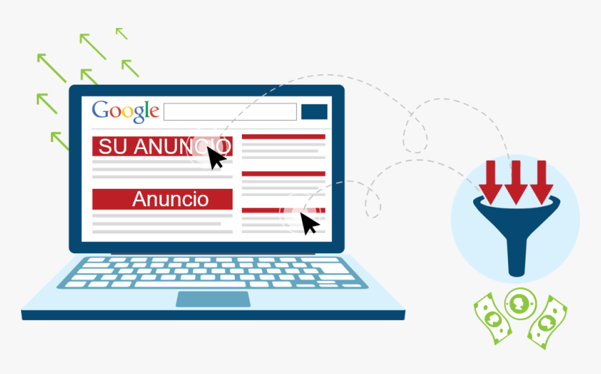 Pay Per Click - Clic En Anuncio Png, Transparent Png