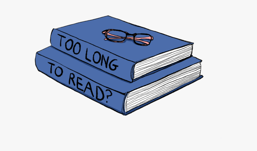 Too Long To Read Book - Paper, HD Png Download