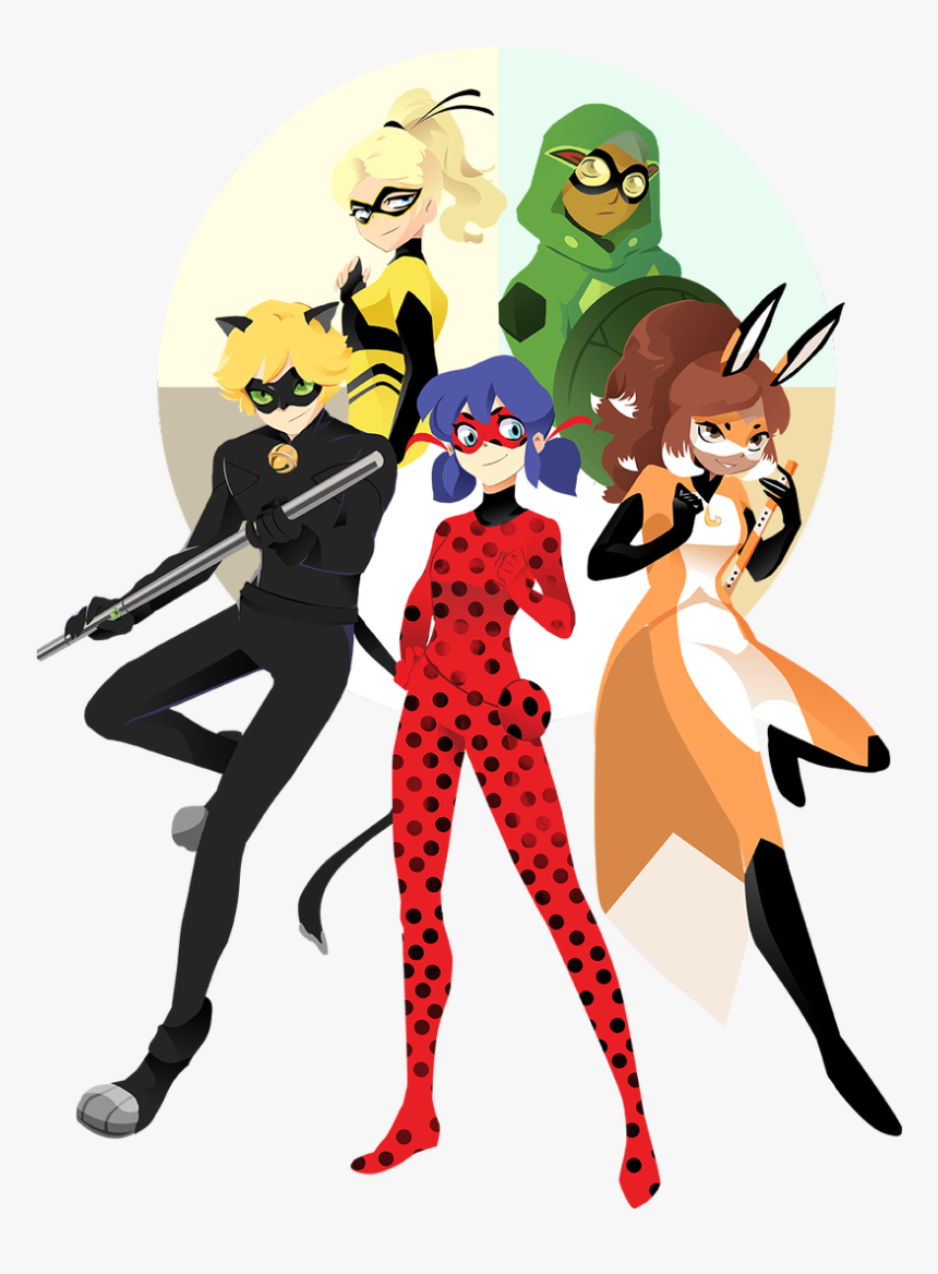 You Can Help Me Out Rating My Art Here - Miraculous Ladybug Superhero Fanart, HD Png Download
