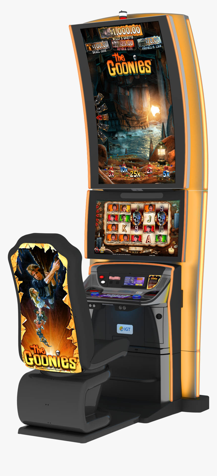 Goonies Slot Machine , Png Download - Goonies Slot Machine, Transparent Png
