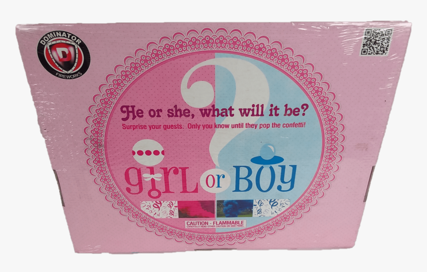 Dm488 Gender Reveal Daytime Assortmentgirl - Paper, HD Png Download