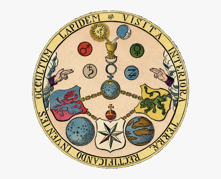Transparent Earth Symbol Png - Hermes Trismegistus Symbols, Png Download