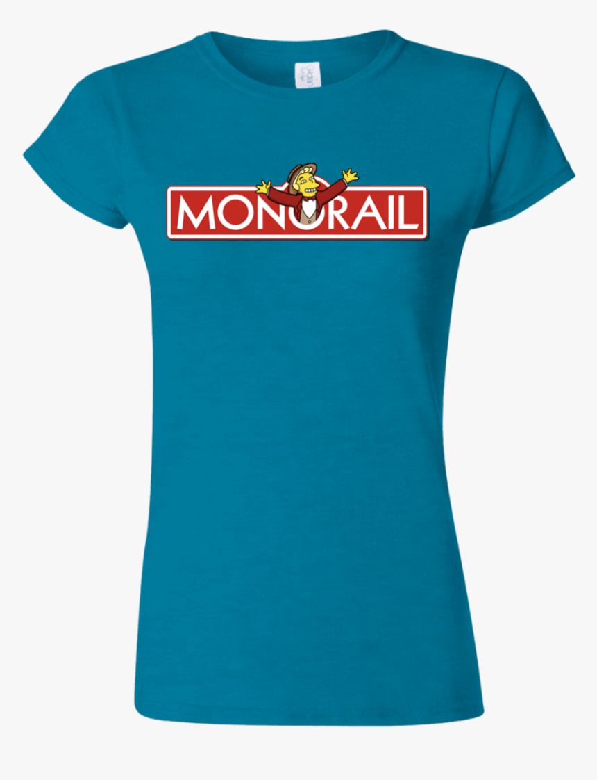 Monorail Junior Slimmer Fit T Shirt - Trombone Shirts, HD Png Download