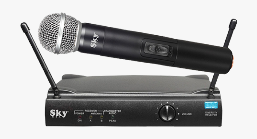 Sistema De Microfono Inalambrico Sky Sdm5500 Uhf Image - Gadget, HD Png Download