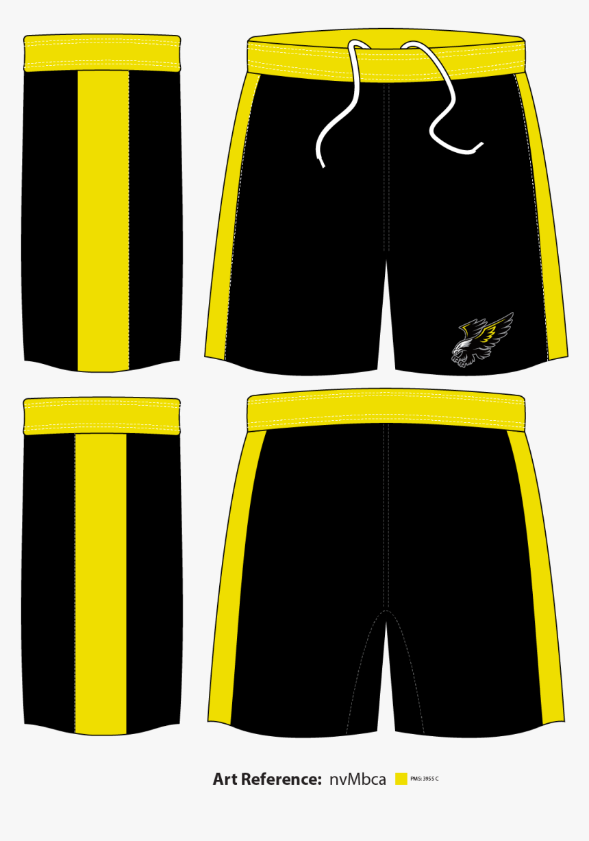 Dmv Black Hawks Athletic Shorts - Board Short, HD Png Download