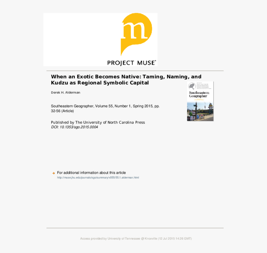 Project Muse, HD Png Download