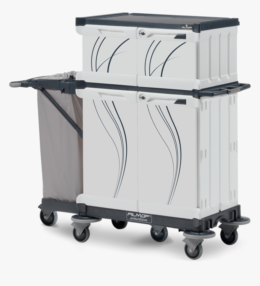 Filmop Emotion Trolley With Both Side Garbage Bags, HD Png Download