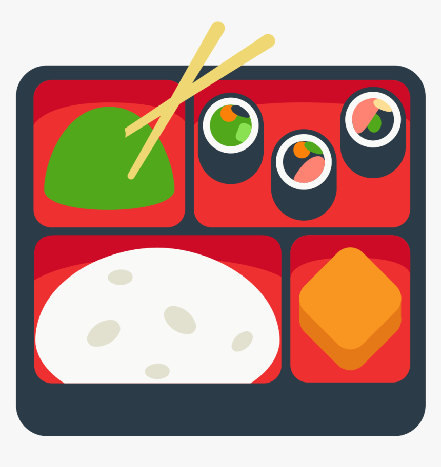 File - Fxemoji U1f371 - Svg - Bento Box Clip Art, HD Png Download