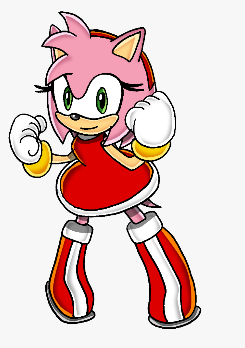 Amy Rose Project - Cartoon, HD Png Download