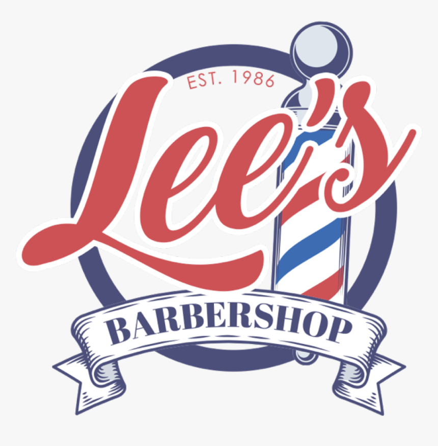 Lee S Barbershop Logo - Barber, HD Png Download