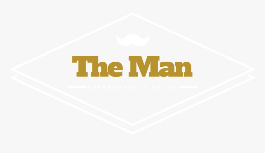 The Man Barbershop Logo1 - Graphic Design, HD Png Download