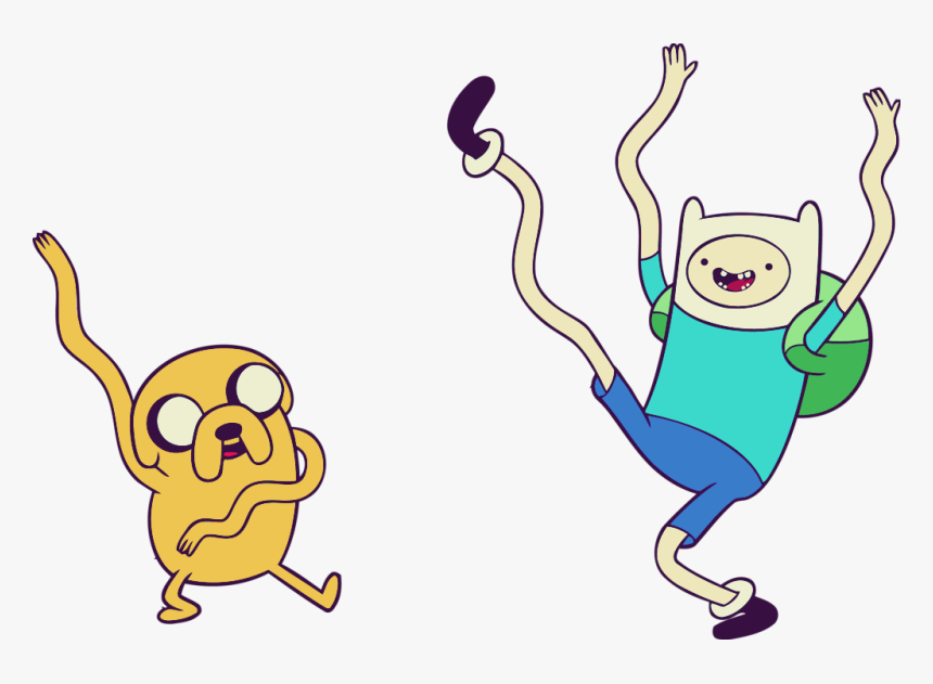 Finn And Jake Adventure Time, HD Png Download