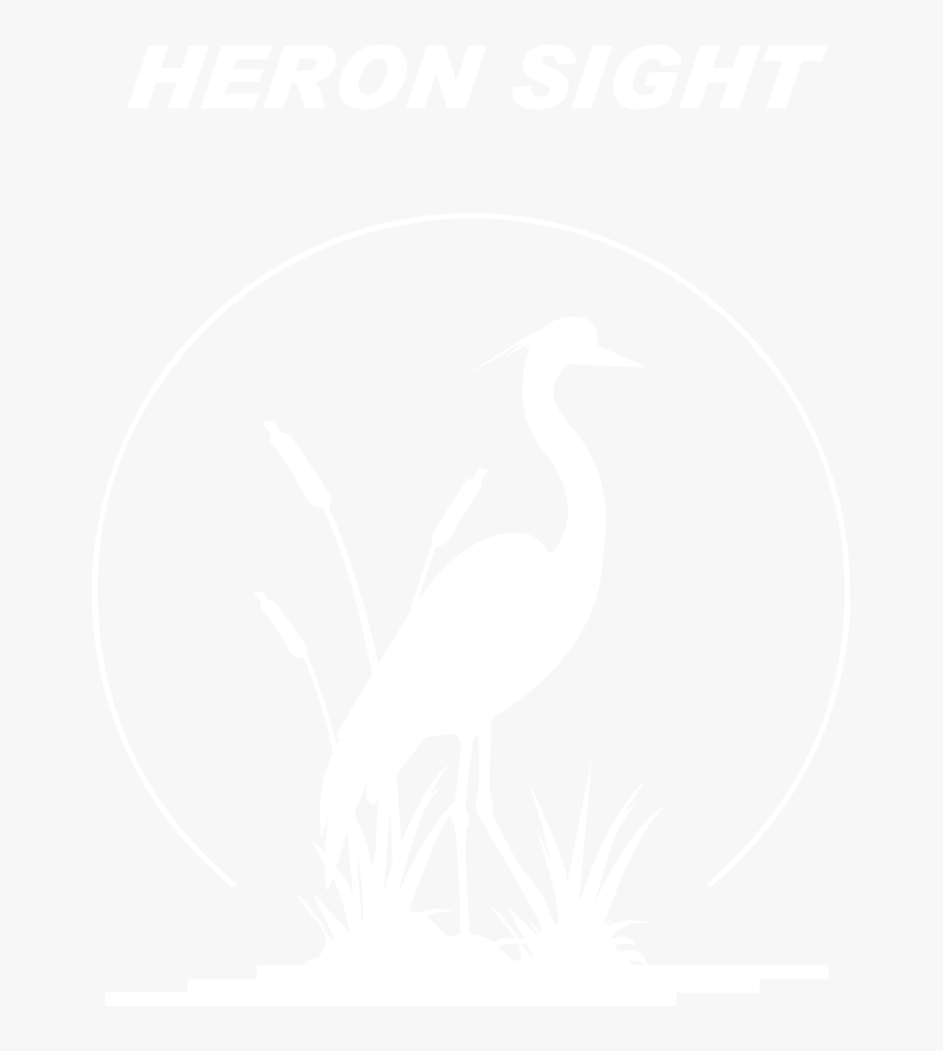 Heron Sight - Silueta De Garza Paleta, HD Png Download
