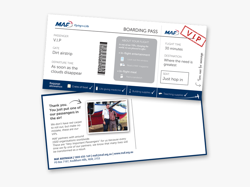 Mission Aviation Fellowship, HD Png Download