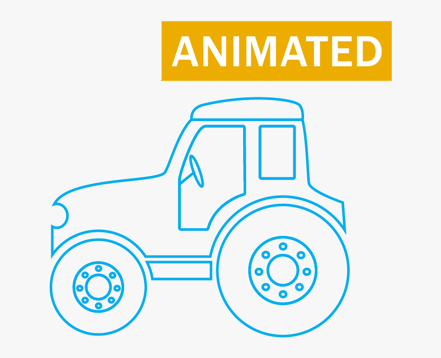 Tractor, HD Png Download