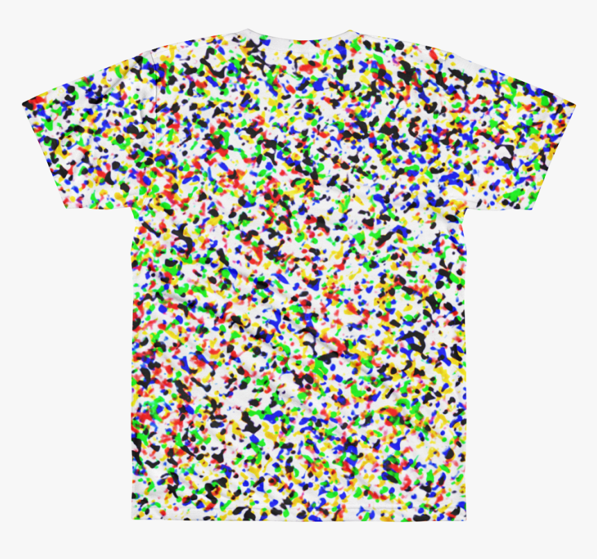 Paint Drip All Over Printed T Shirt, HD Png Download