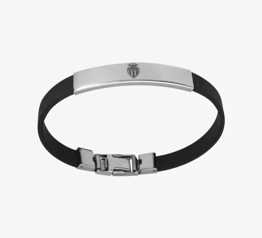 As Monaco Black Silicone Bracelet By Albanu - Bangle, HD Png Download