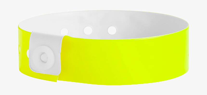 Yellow Vinyl Wristband, HD Png Download