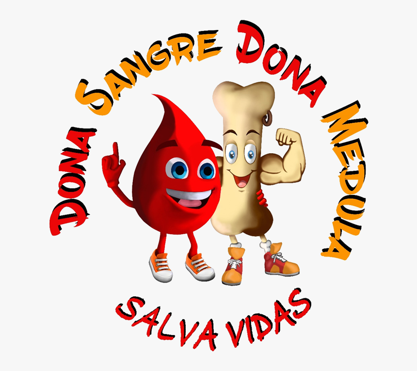 Dona Sangre Dona Médula 
style Width - Cartoon, HD Png Download