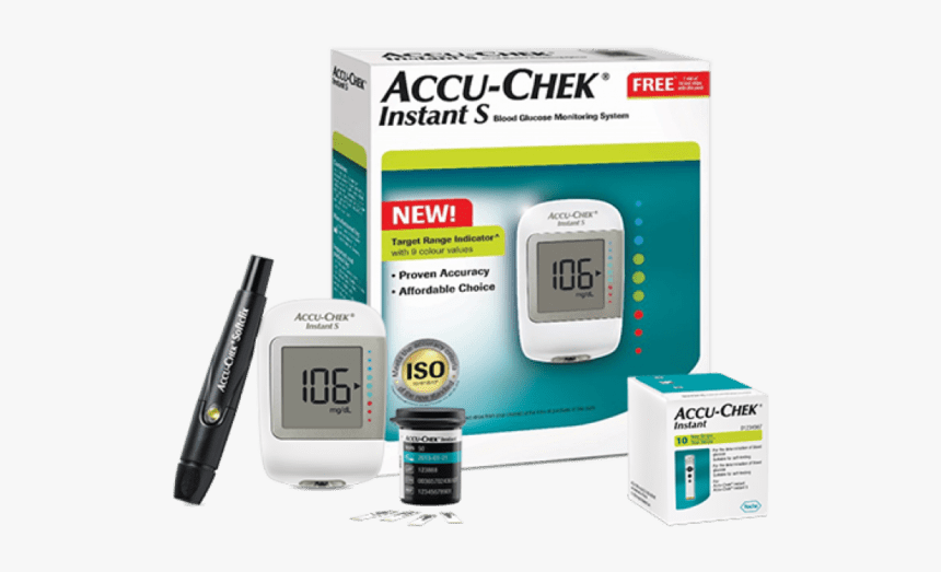 Accu Chek Instant S Meter, HD Png Download