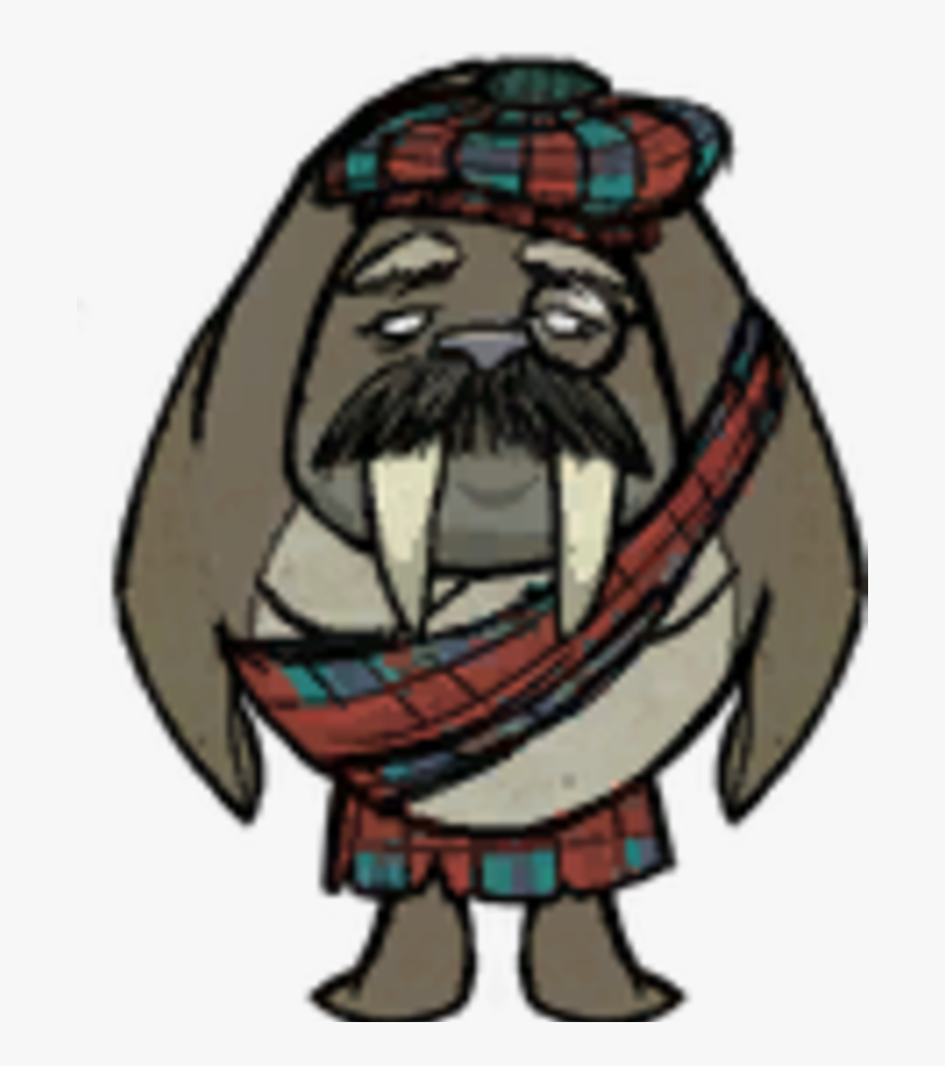 Wolfgang Portrait - Mactusk Don T Starve, HD Png Download