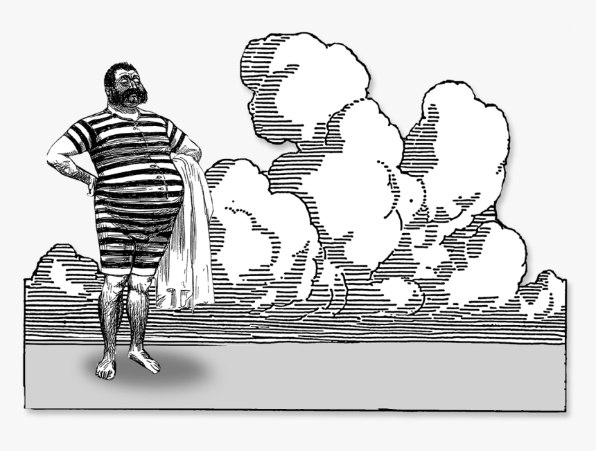 Cloud Line Drawing, HD Png Download