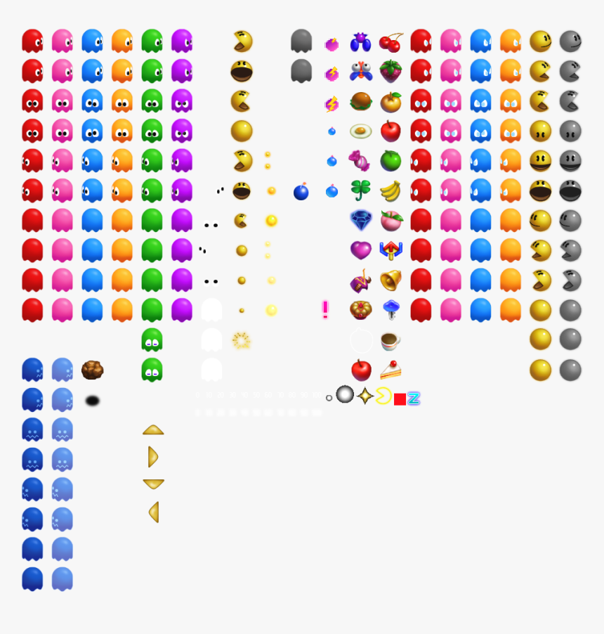 Transparent Pacman Sprite Png - Icon, Png Download