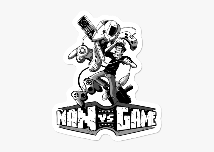 Manvsgame, HD Png Download
