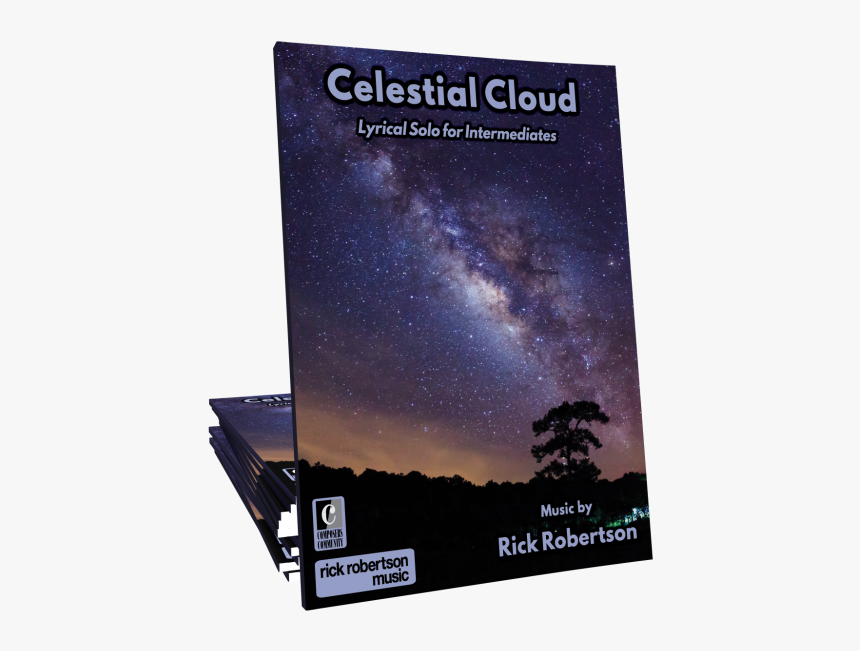 Music By Rick Robertson 
 Title Celestial Cloud - Milky Way, HD Png Download