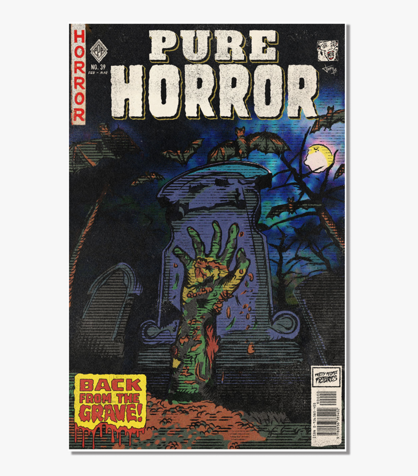 Purehorror Cover 04 Alpha - Portable Network Graphics, HD Png Download