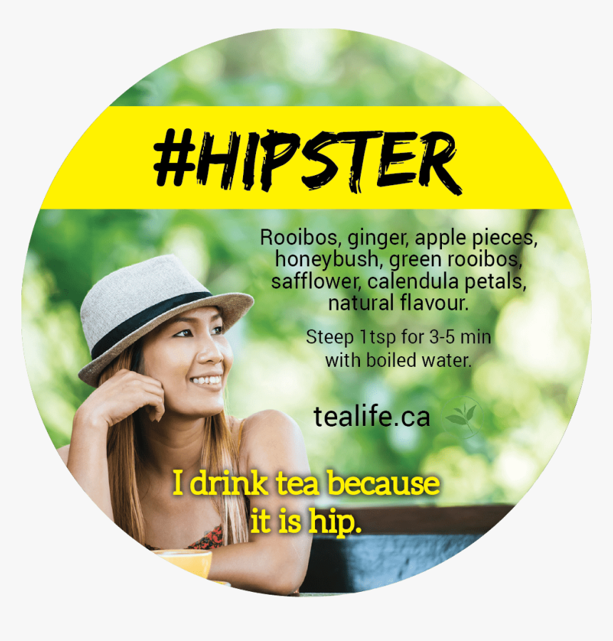 Hipster - Girl, HD Png Download