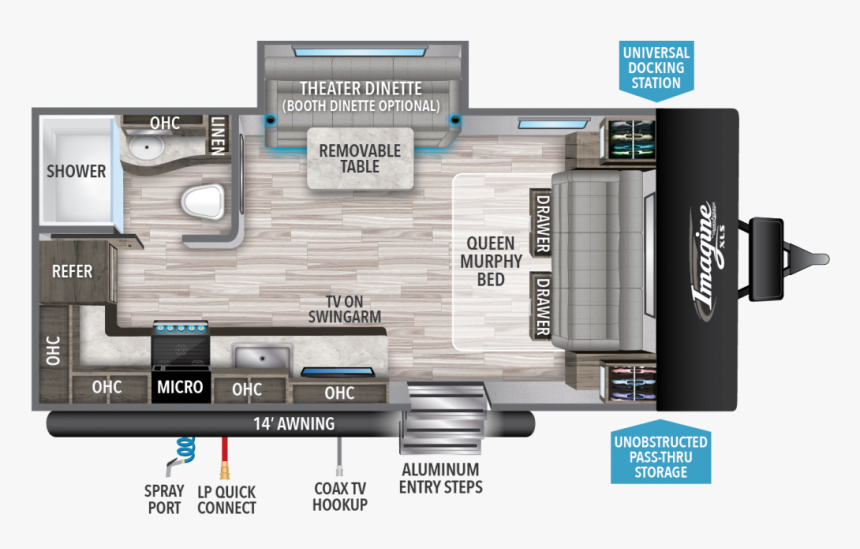 Grand Design 21bhe 2020, HD Png Download