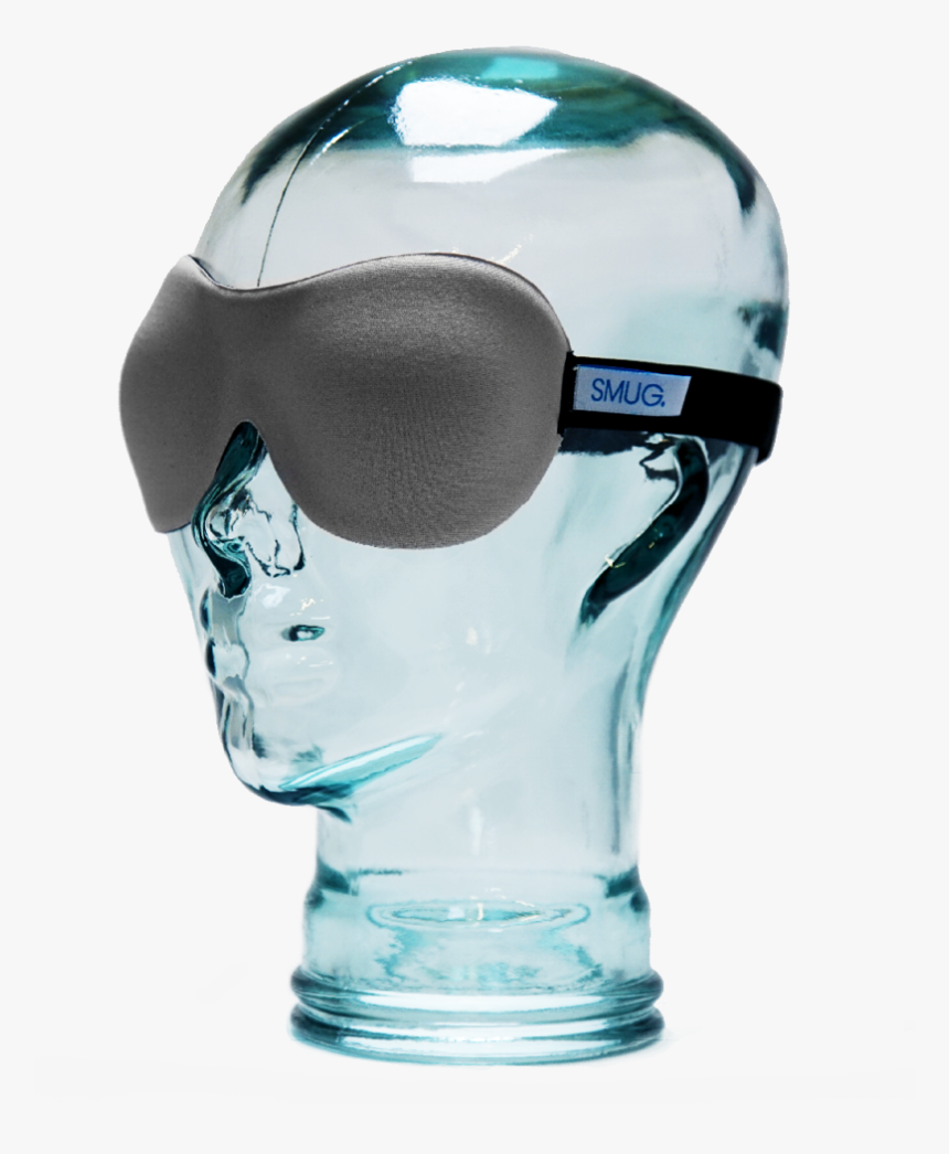 Smug Sleep Mask Grey 1 1000x1000px - Face Mask, HD Png Download