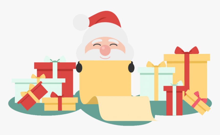 Santa Claus Con Cartas, HD Png Download