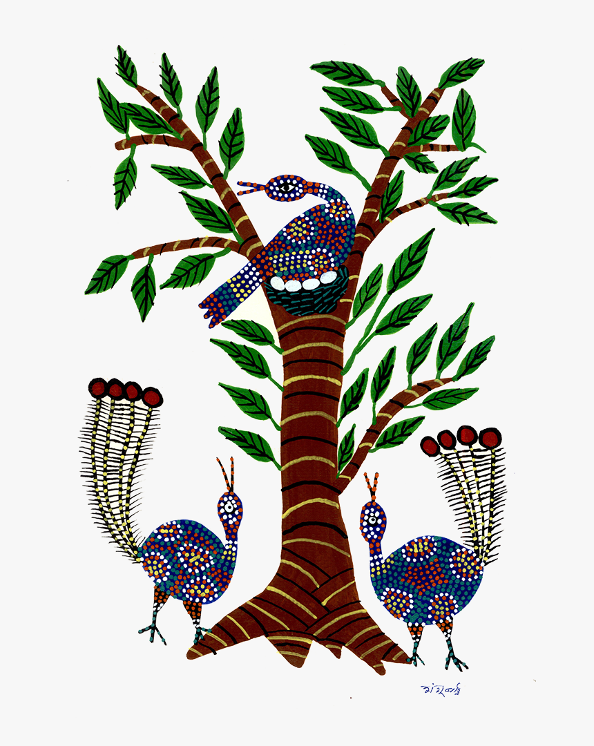 Madhya Pradesh Bhil Art, HD Png Download