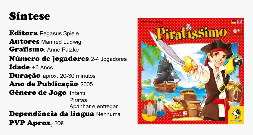 Sint-pirat - Kalozkincs Társasjáték, HD Png Download