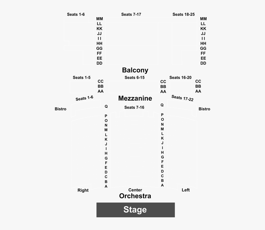 Paramount Theatre Asbury Park Nj Seating , Png Download - Brauntex Theatre Travis Tritt Seating Chart, Transparent Png