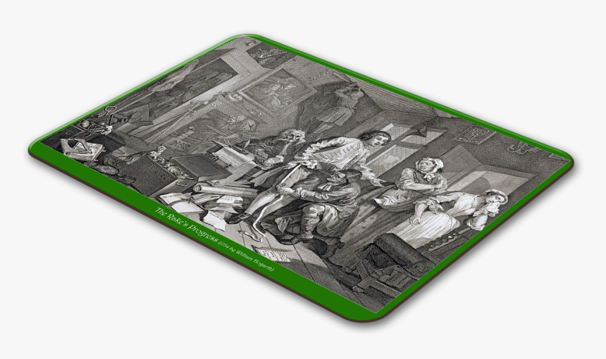 The Rake S Progress Table Place Mat, HD Png Download