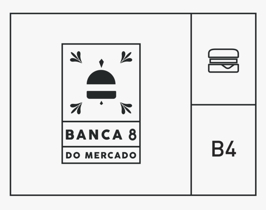 Banca 8 S Hamburgers Are A Tribute To Our Market Traders, - Illustration, HD Png Download