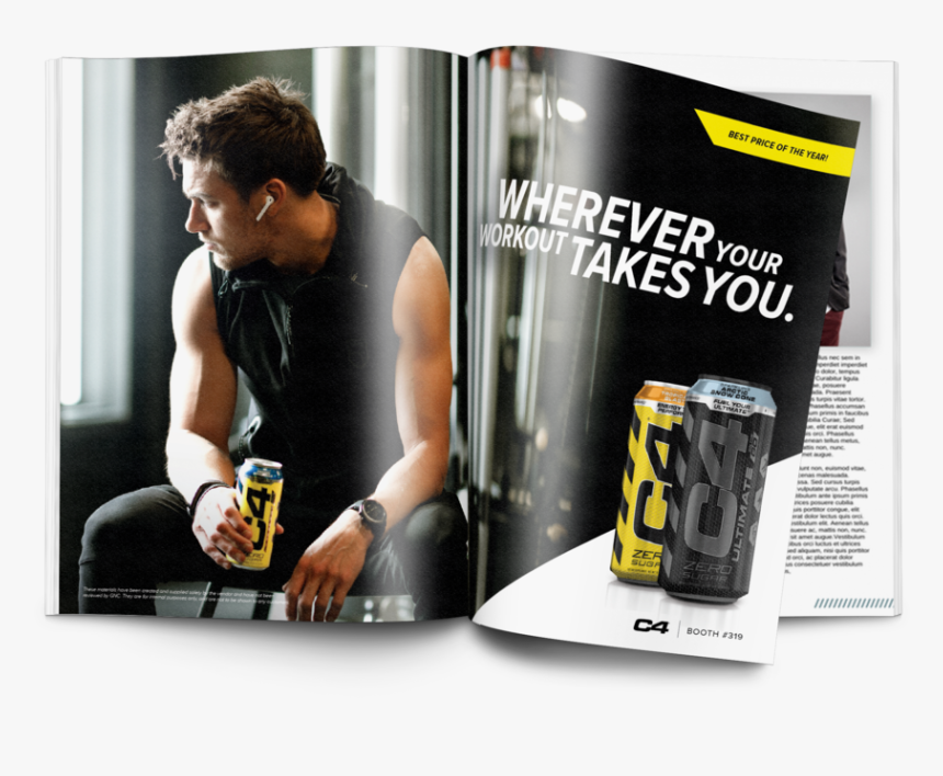 C4 Magazine Spread - Flyer, HD Png Download