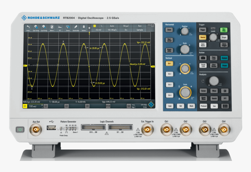 Rohde & Schwarz Rtb2004 Oscilloscope - Rohde Schwarz Rtb2004, HD Png Download