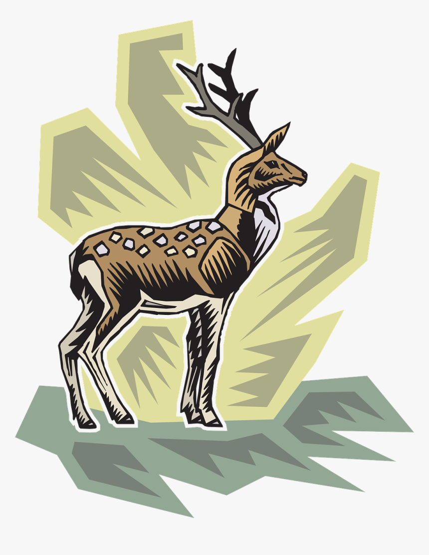 Vector Graphics,free Pictures, Free Photos, Free Images, - Deer, HD Png Download