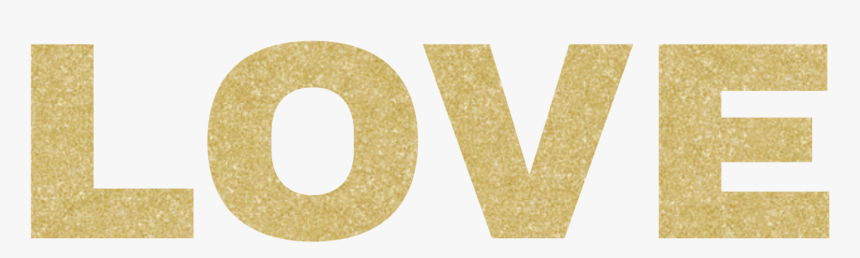 #love #amor #brillo #gliters #dorado - Tan, HD Png Download