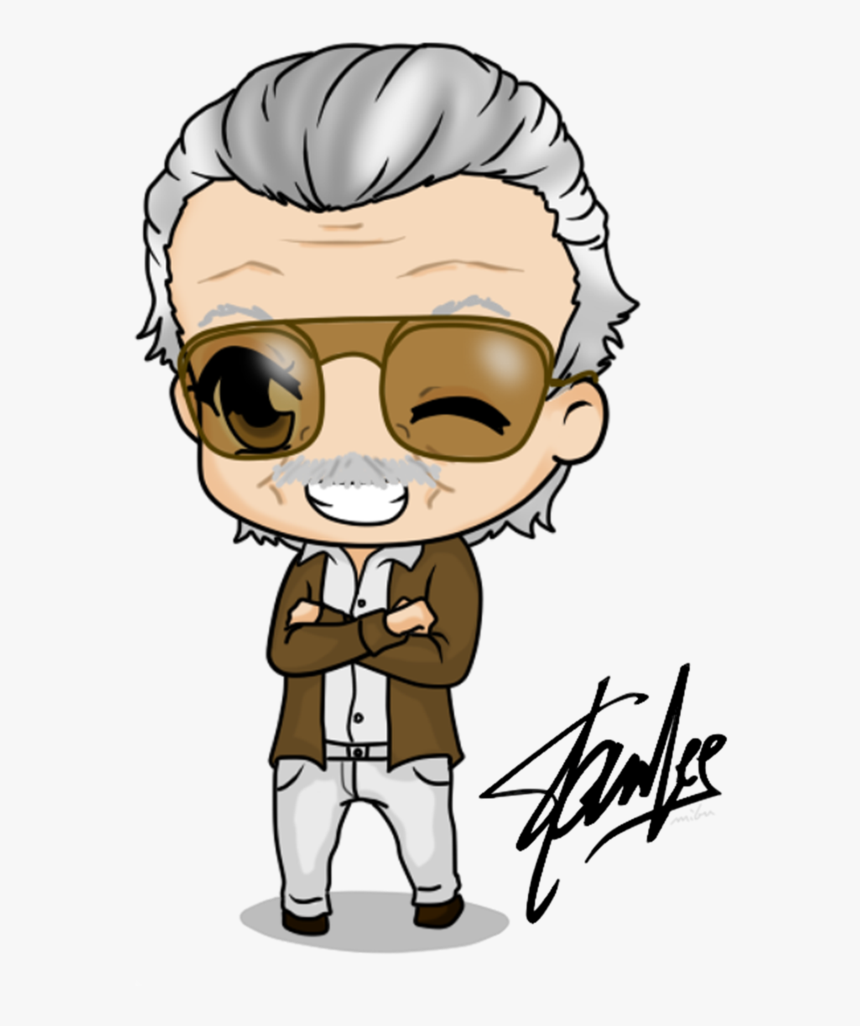 Acting Drawing Greg Joens - Stan Lee Cartoon Characters, HD Png Download