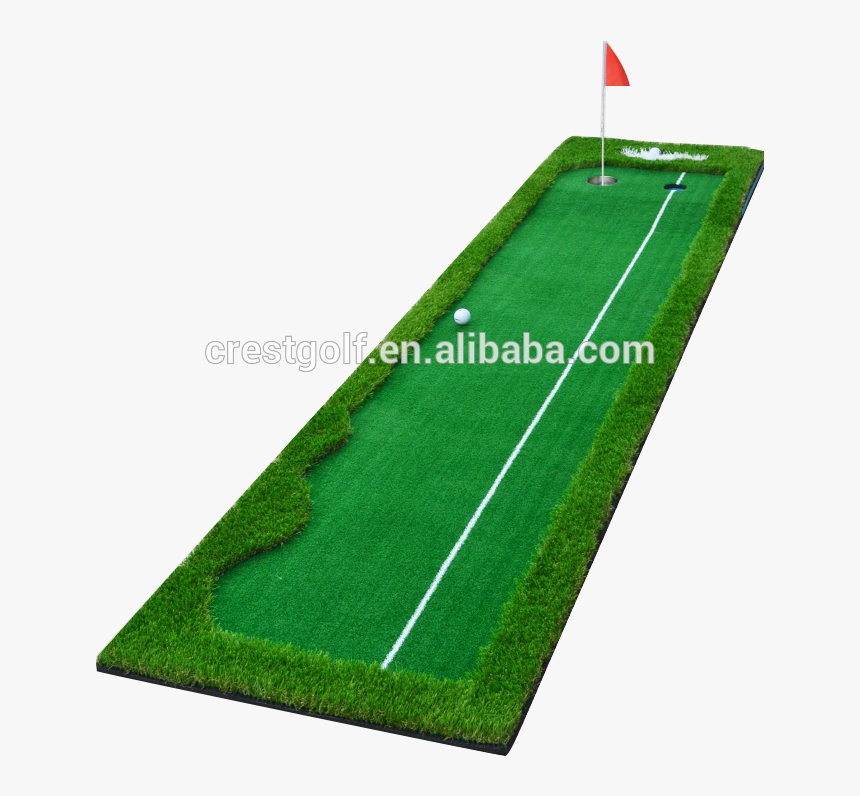 Verde Mini Campo De Golfe Putter Pgm Golf Indoor Colocando - Lawn, HD Png Download