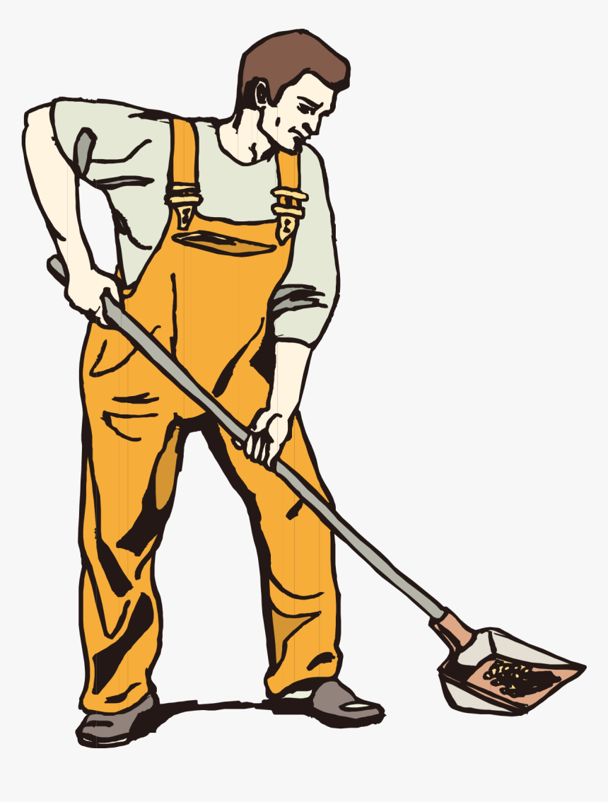 Clipart Snow Snow Plowing - Shovel, HD Png Download