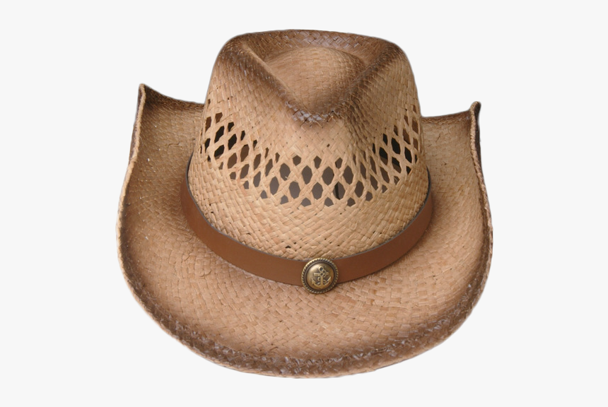Sombrero De Paja De Vaquero De Rafia Para Hombres Sombrero - Cowboy Hat, HD Png Download