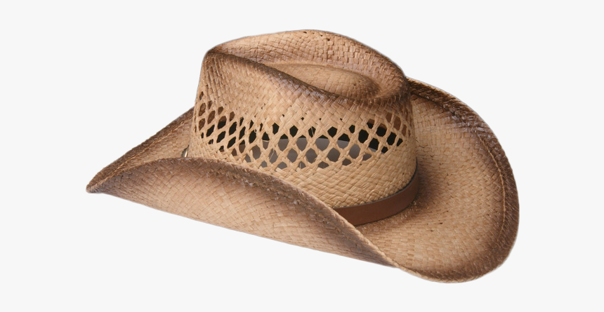 Sombrero De Paja De Vaquero De Rafia Para Hombres Sombrero - Cowboy Hat, HD Png Download
